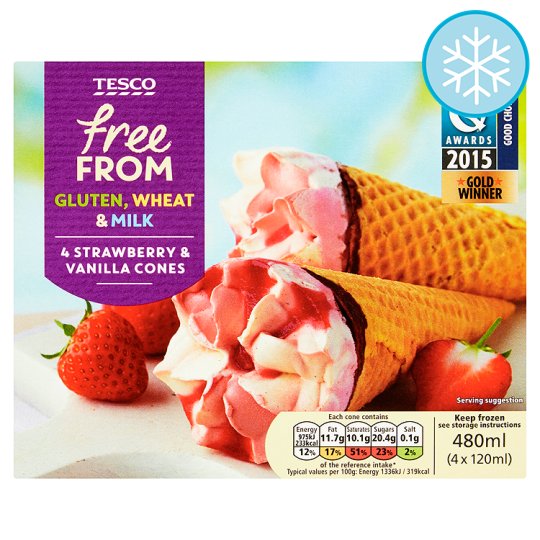 tesco free from vegan ice cream